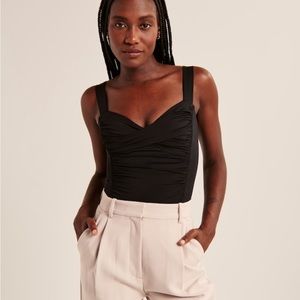 Abercrombie Seamless Ruched Bodysuit